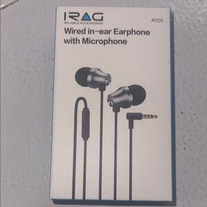 IRAG Wired Earphones with Microphone